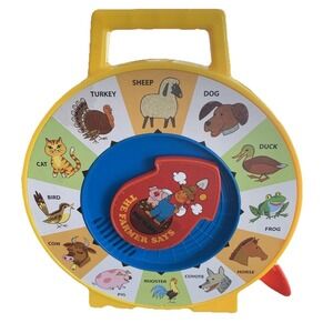 Mattel See N' Say The Farmer Says Pull String Toy Animal Sounds 2013 Educational
